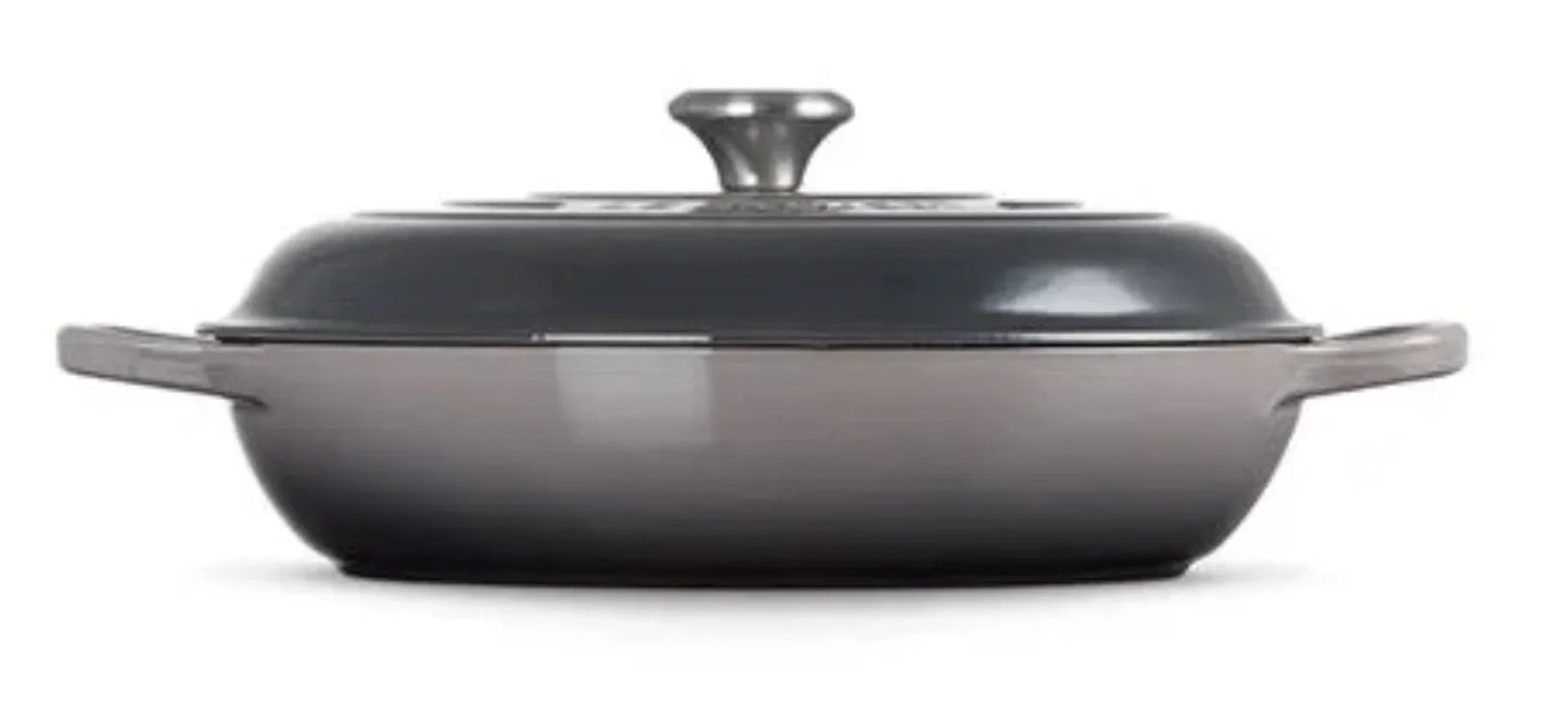 Le Creuset Signature Braiser 5 qt - Oyster - Marcel’s Culinary Experience