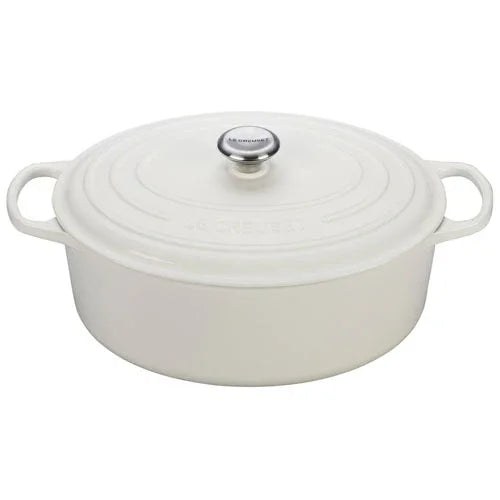 Le Creuset Signature Oval Dutch Oven 9.5 qt - White - Marcel’s Culinary Experience