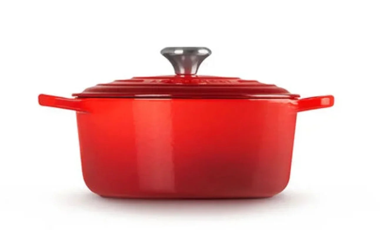 Le Creuset Signature Round Dutch Oven 4.5 qt - Cerise side view