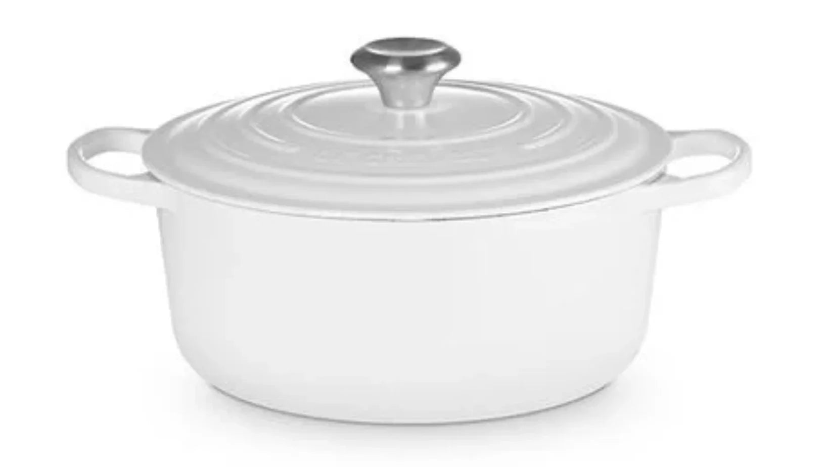 Le Creuset Signature Round Dutch Oven 5.5 qt - White - Marcel’s Culinary Experience