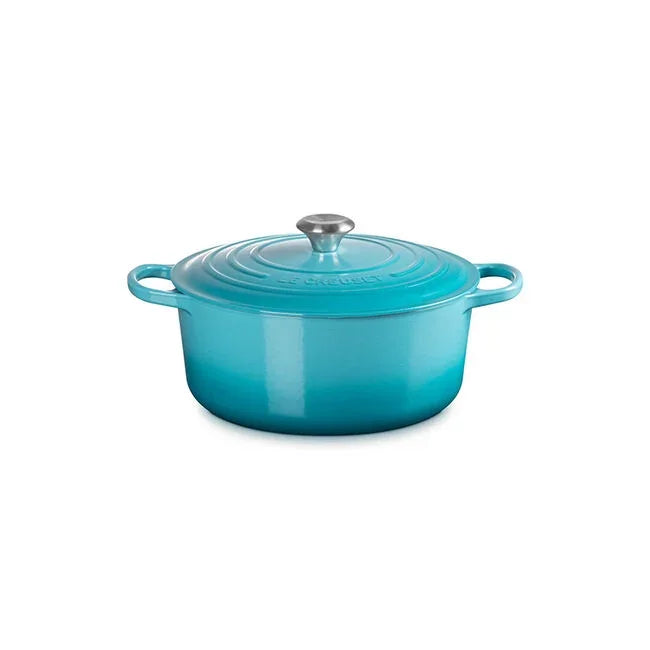 Le Creuset Signature Round Dutch Oven Caribbean - 7.25 qt