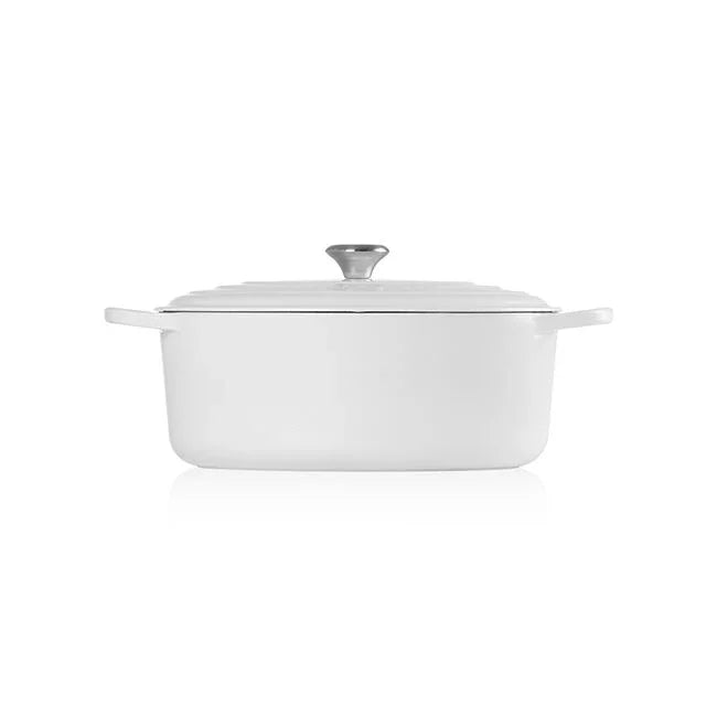 Le Creuset Signature Oval Dutch Oven 9.5 qt - White – Marcel's
