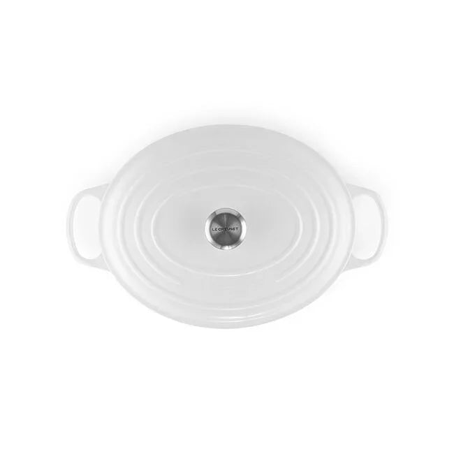 Le Creuset Signature Oval Dutch Oven 9.5 qt - White – Marcel's