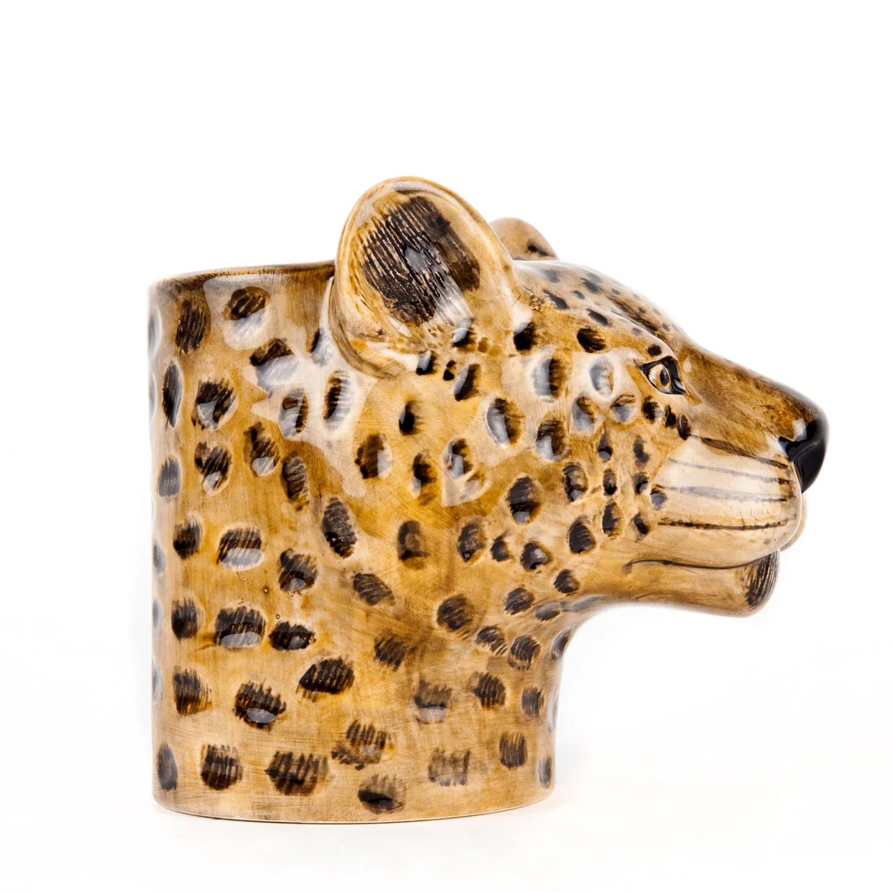 Quail Ceramics Leopard Pencil Pot