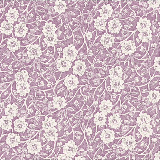 Hester & Cook Lilac Calico Cocktail Napkin