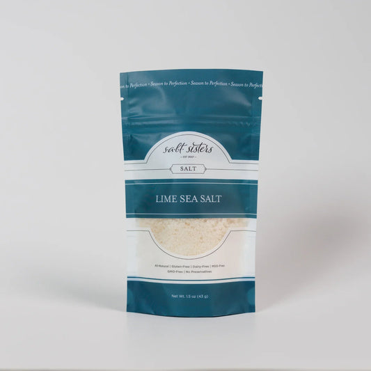 Salt Sisters Lime Sea Salt 1.5 oz - Marcel’s Culinary Experience