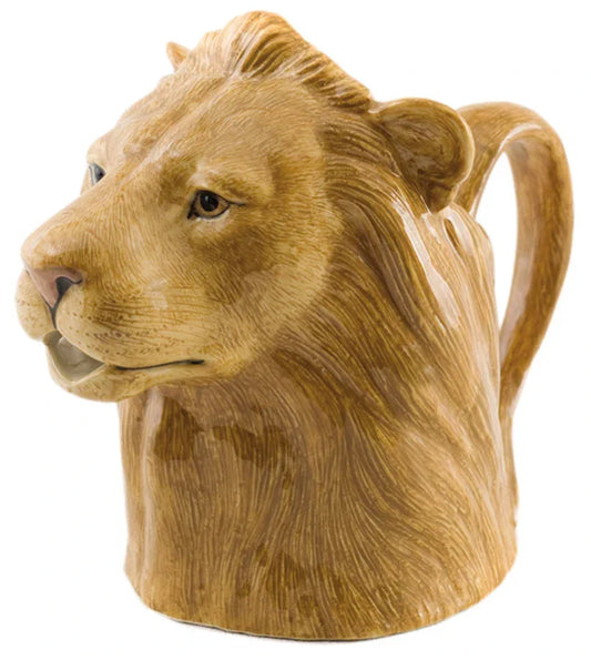 Quail Ceramics Lion Jug Medium