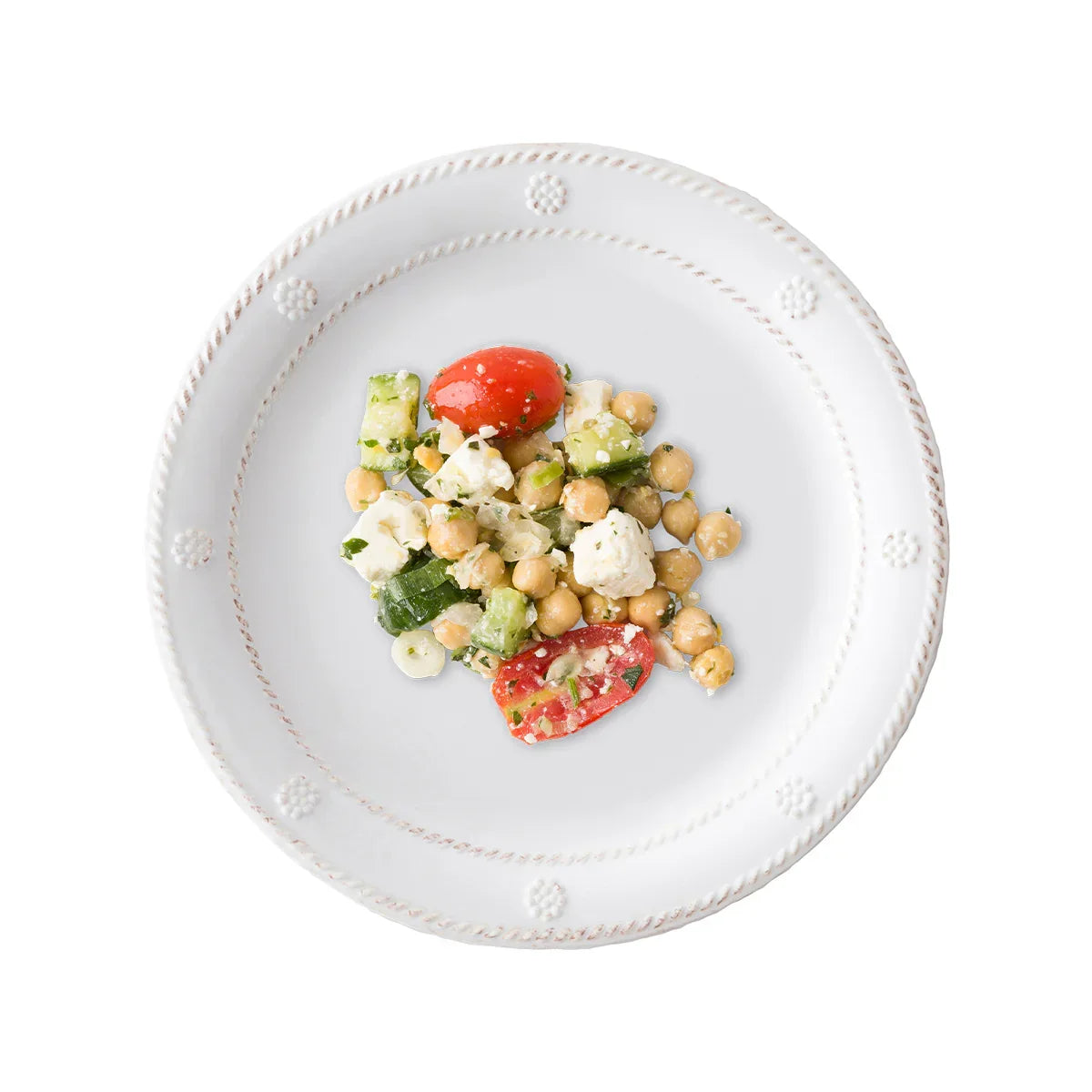 Juliska Berry & Thread Melamine Dessert/Salad Plate - Whitewash