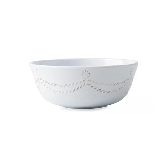 Juliska Berry & Thread Melamine Cereal/Ice Cream Bowl - Whitewash - Marcel’s Culinary Experience