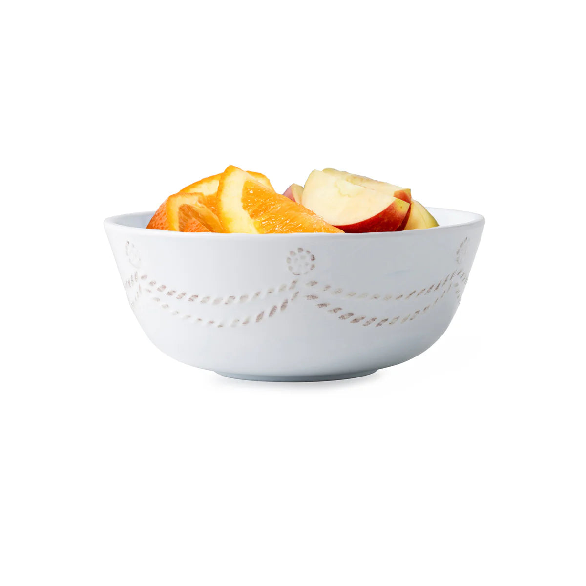 Juliska Berry & Thread Melamine Cereal/Ice Cream Bowl - Whitewash