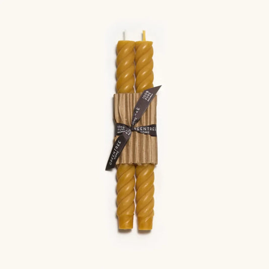 Greentree Rope Tapers Natural 10"