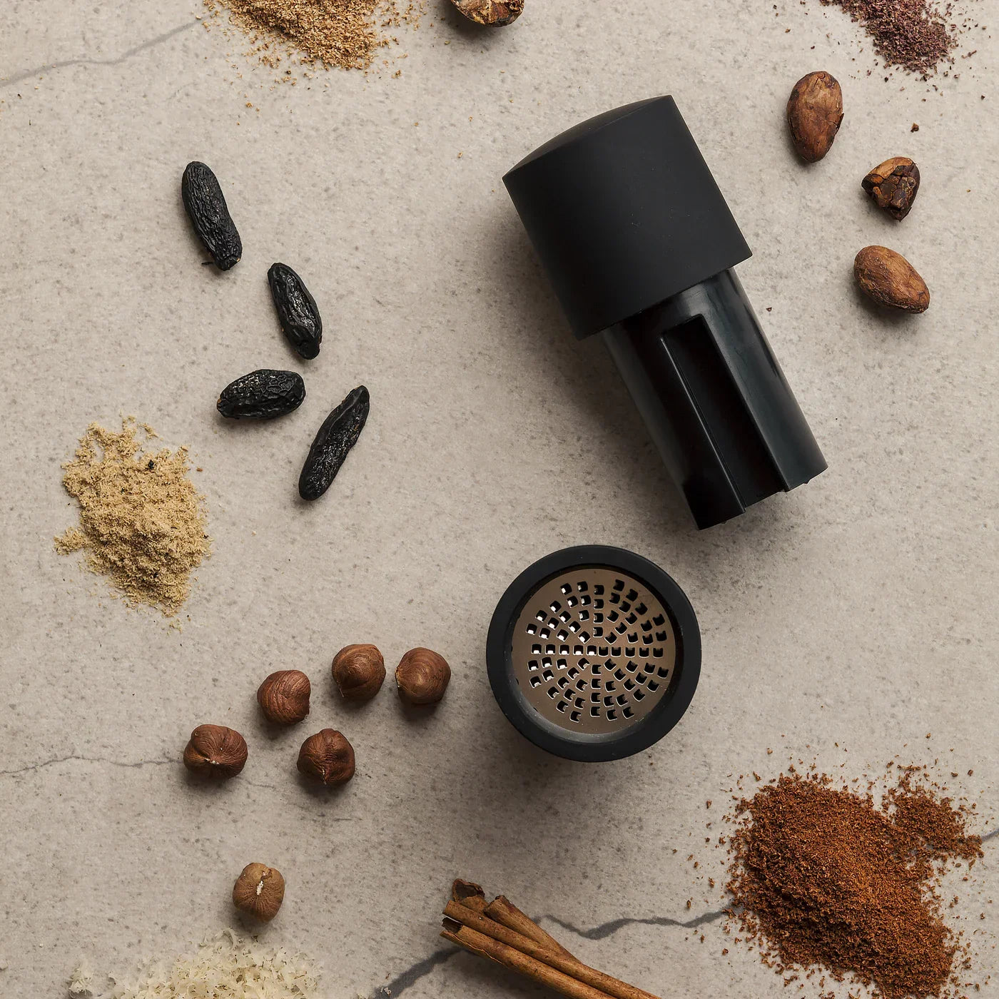 Microplane Manual Spice Grinder for Nutmeg and Cinnamon - Marcel’s Culinary Experience