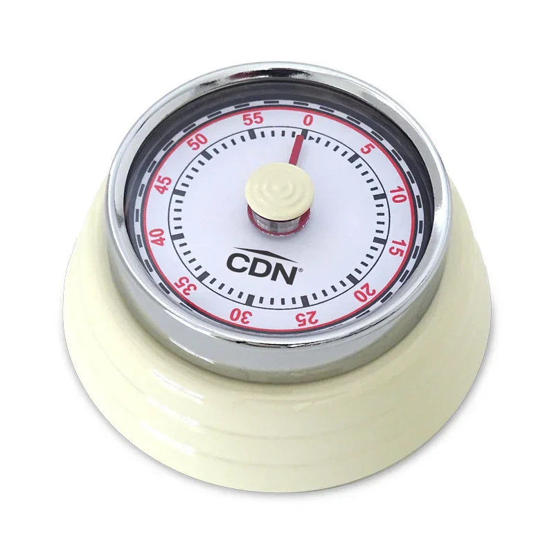 CDN Compact Mechanical Timer - White - Marcel’s Culinary Experience
