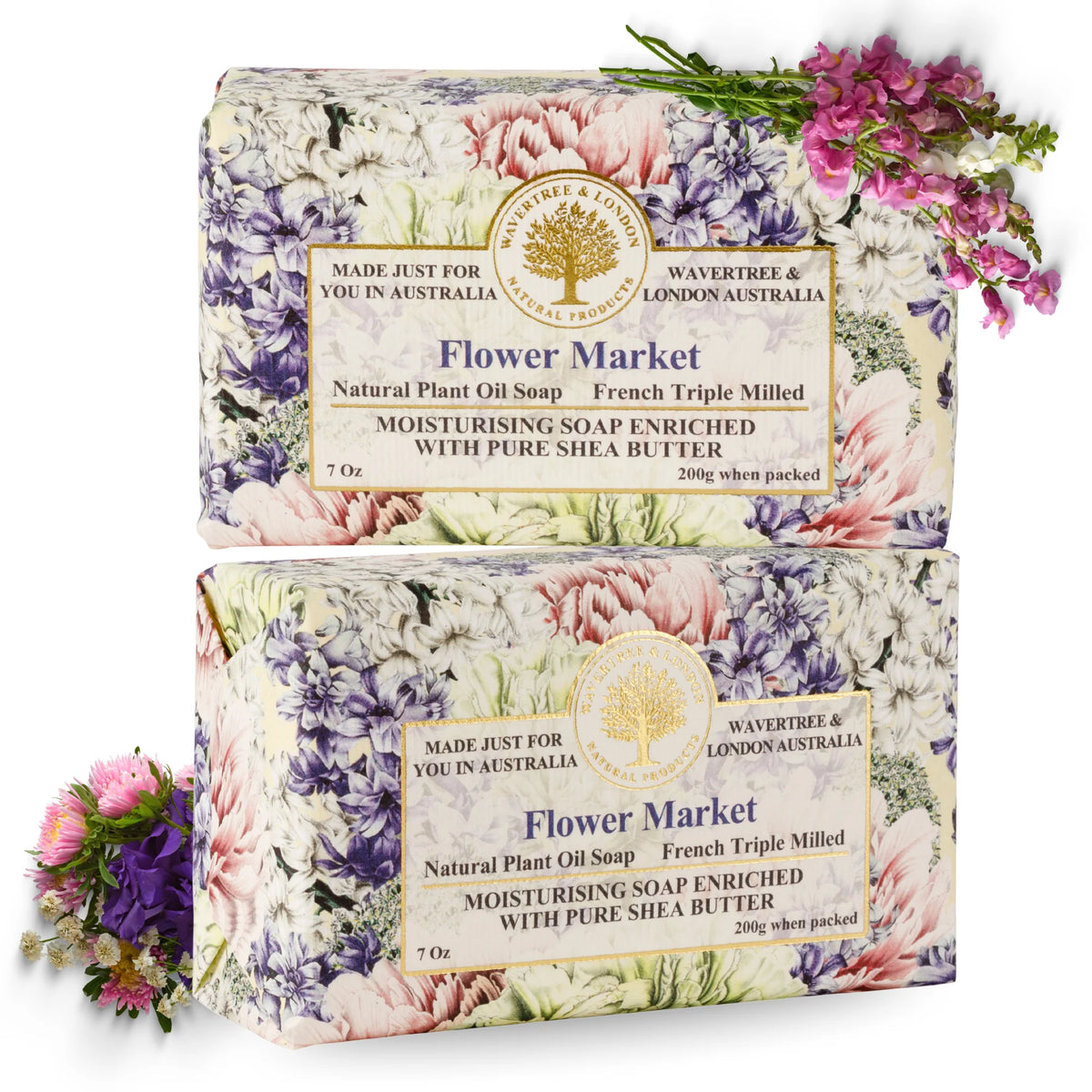 Wavertree & London Flower Market Soap Bar