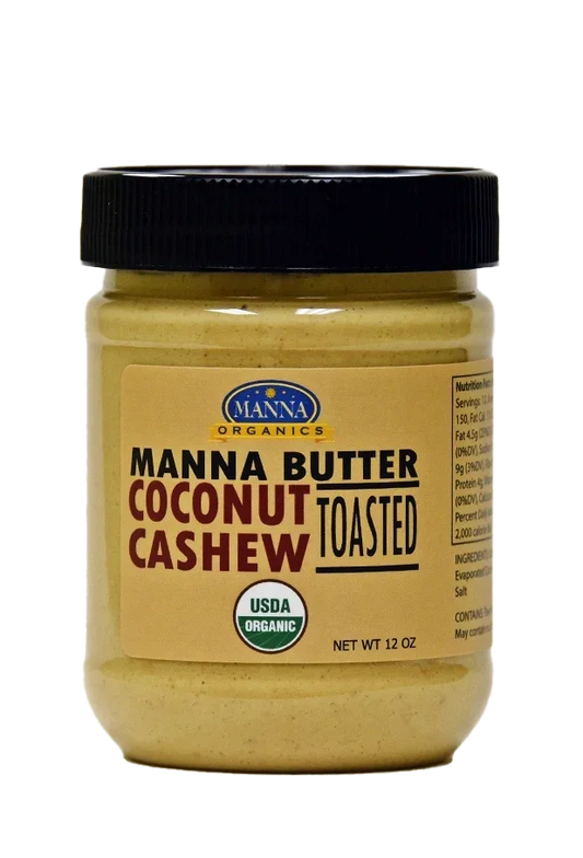 Coconut Cashew Toasted Manna Butter - Marcel’s Culinary Experience