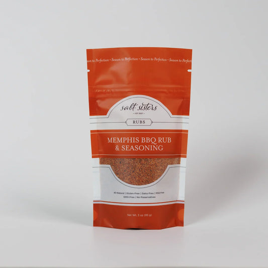 Salt Sisters Memphis BBQ Rub & Seasoning 3 oz - Marcel’s Culinary Experience