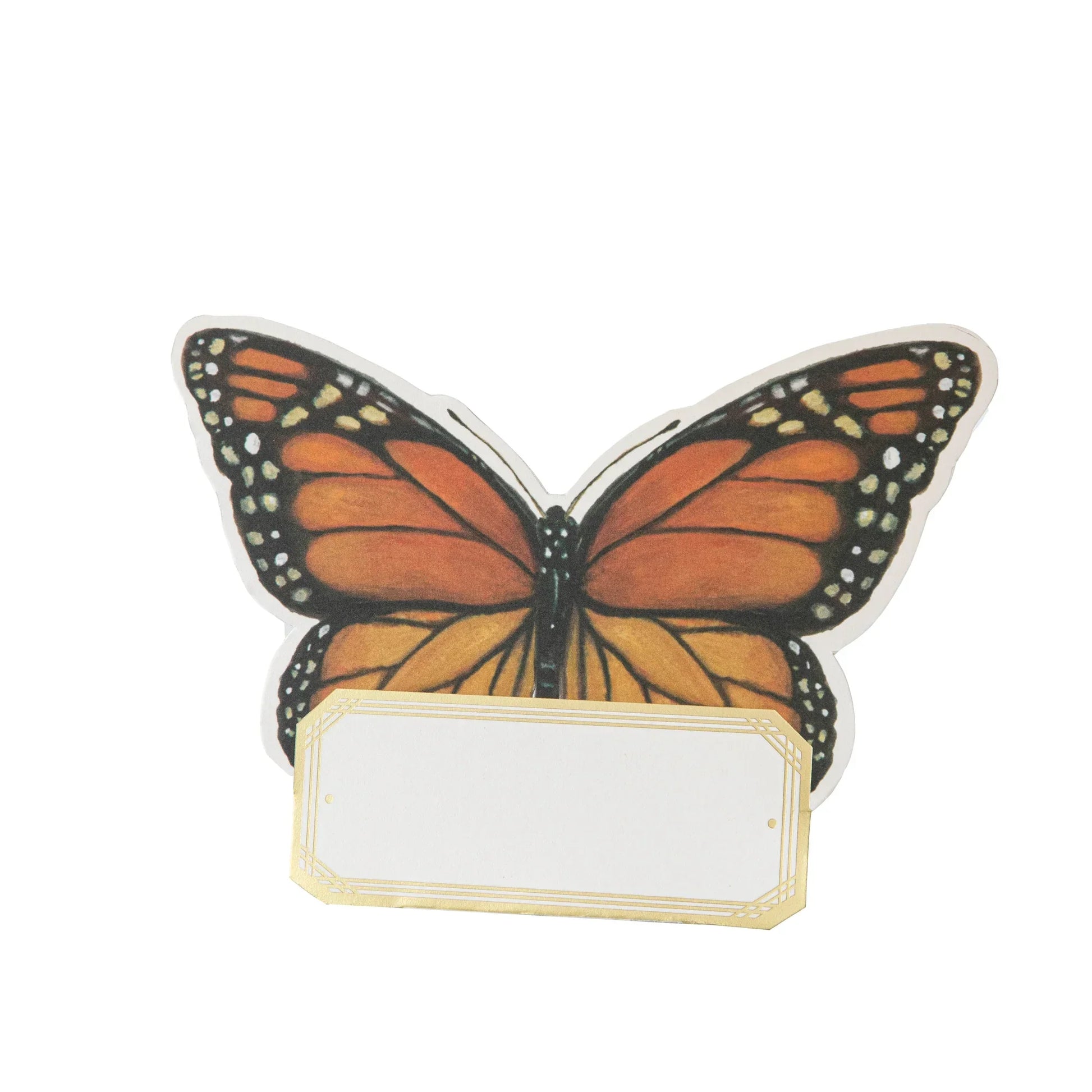 Hester and Cook Monarch Butterfly Place Card - Marcel’s Culinary Experience