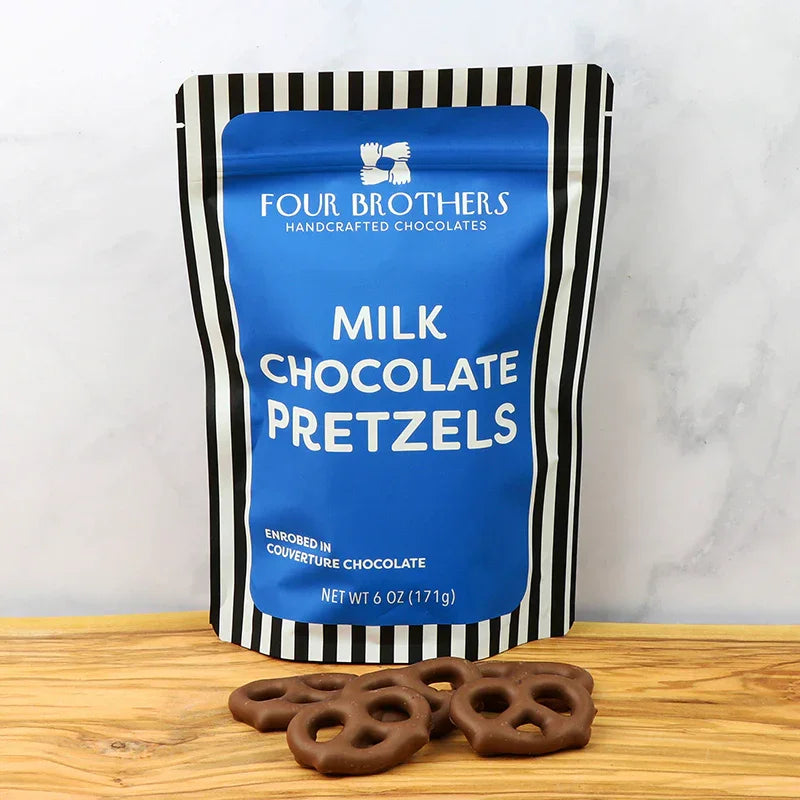 Four Brothers Milk Chocolate Covered Pretzels - Marcel’s Culinary Experience