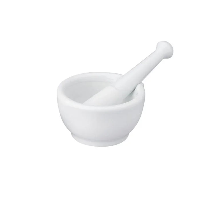 Kitchen Mortar and Pestle with Pour Spout - Marcel’s Culinary Experience