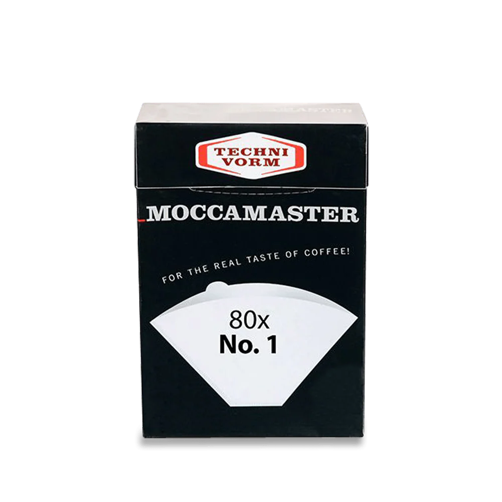 Moccamaster #1 Cup-One White Paper Coffee Filters