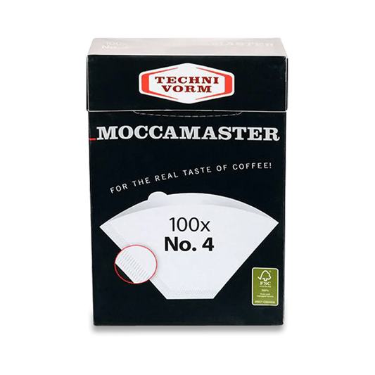 Moccamaster #4 White Paper Coffee Filters