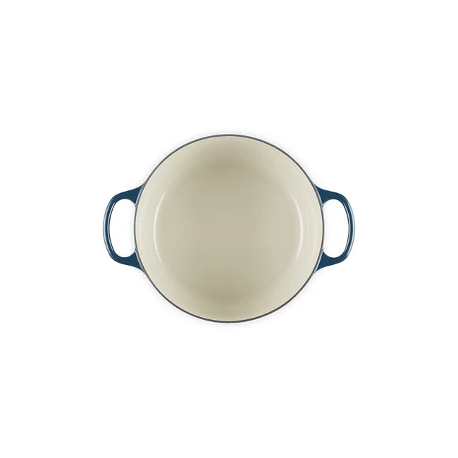 Le Creuset Noël Collection Holiday Tree Signature Round Dutch Oven with Gold Star Knob
