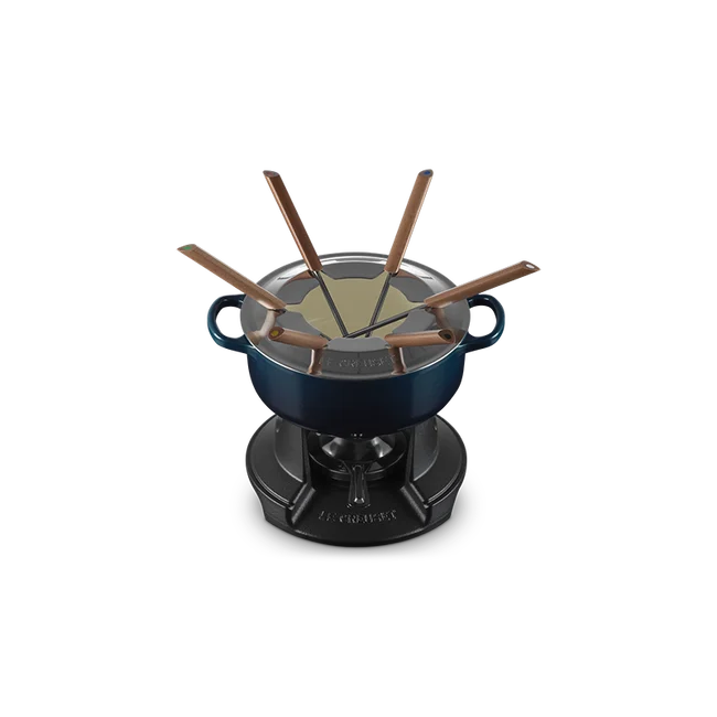 Le Creuset Alpine Signature Fondue Set 2.5 Qt