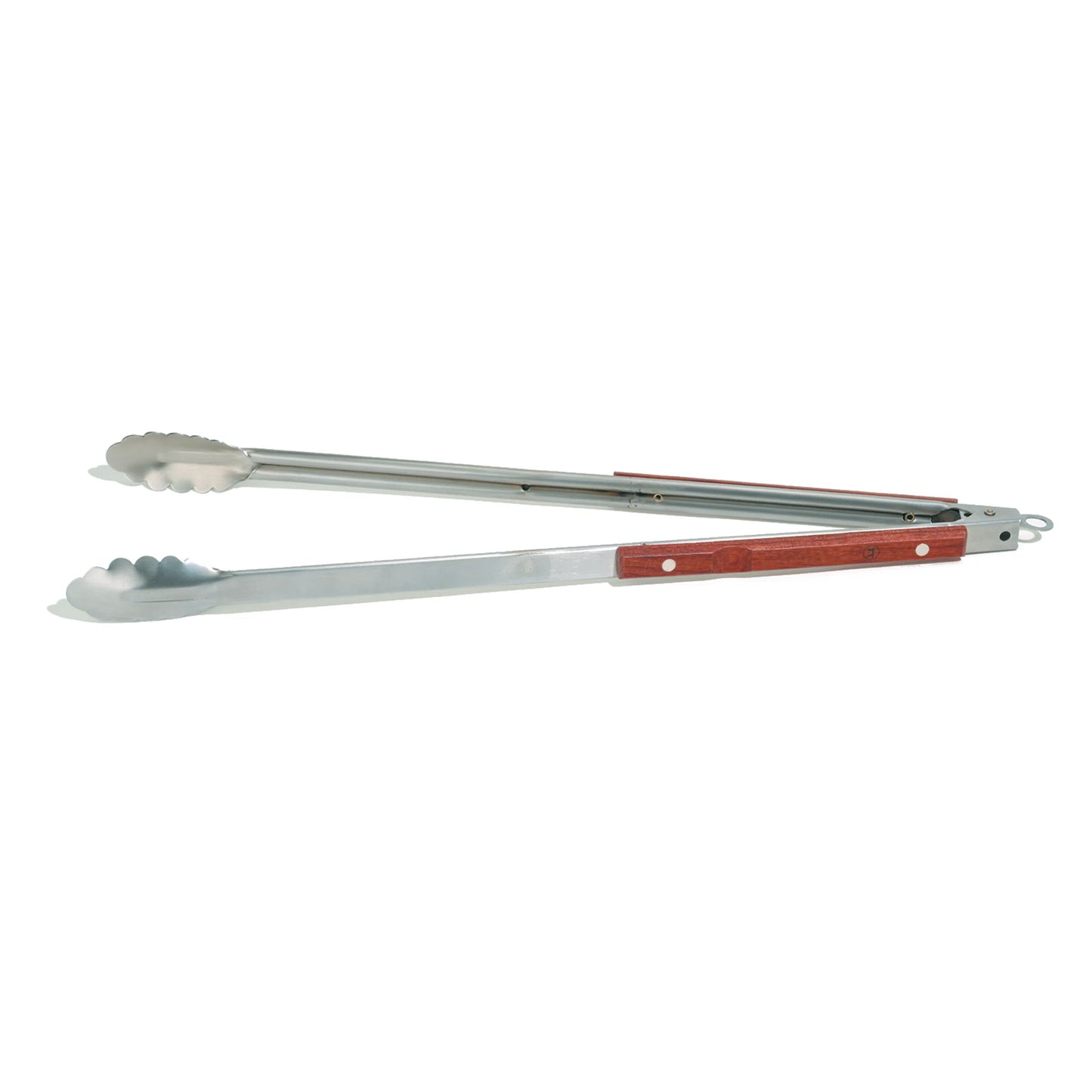 Rosewood Collection Extra-Long Locking Tongs, Stainless Steel
