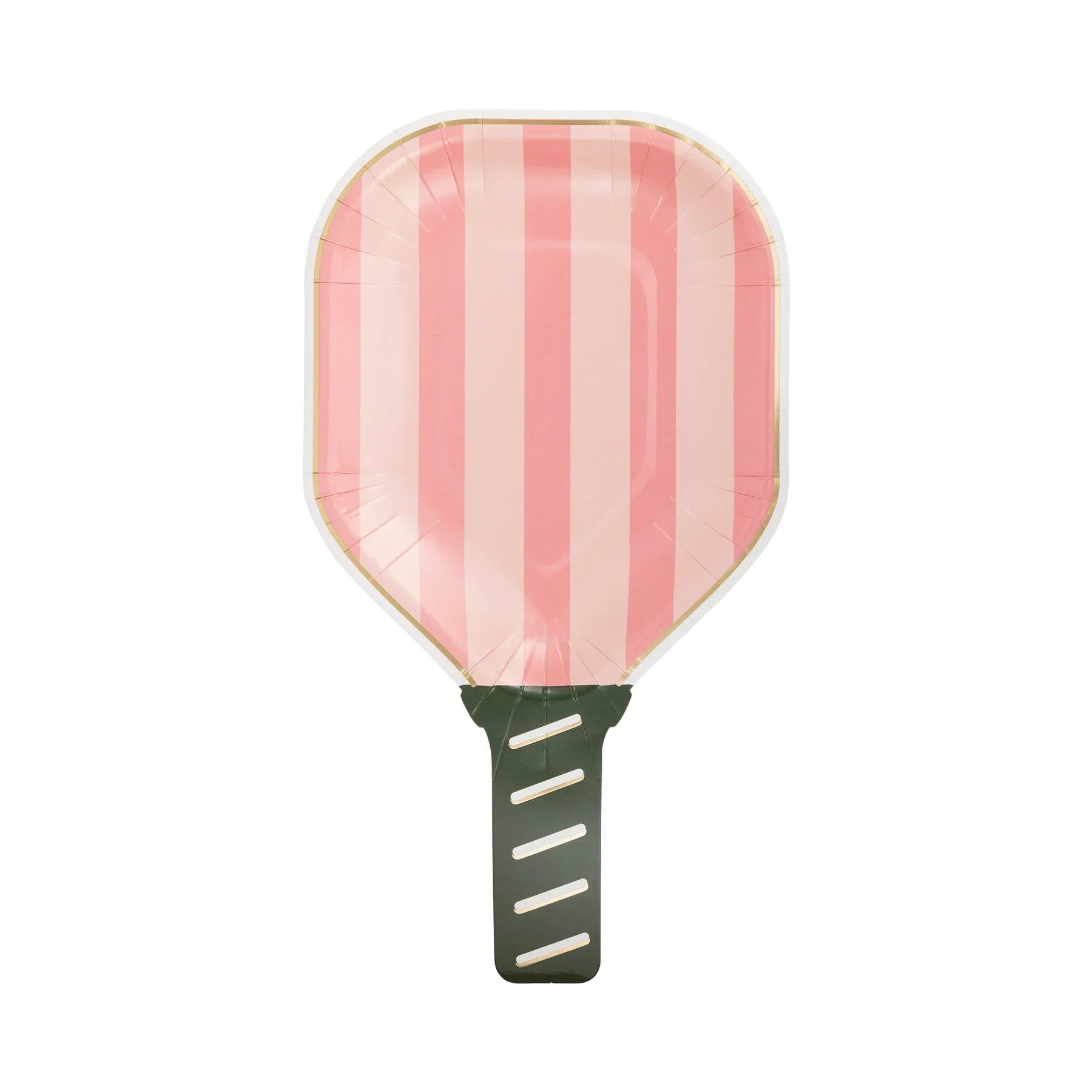 Pink Paddle Shaped Paper Plate - Marcel’s Culinary Experience