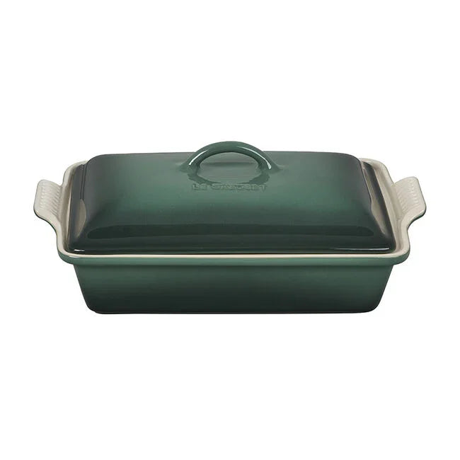 Le Creuset Heritage Rectangular Casserole 4 qt - Artichaut - Marcel’s Culinary Experience