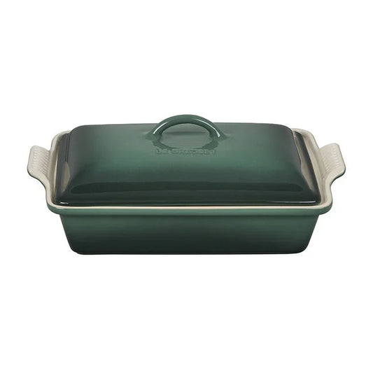 Le Creuset Heritage Rectangular Casserole 4 qt - Artichaut - Marcel’s Culinary Experience