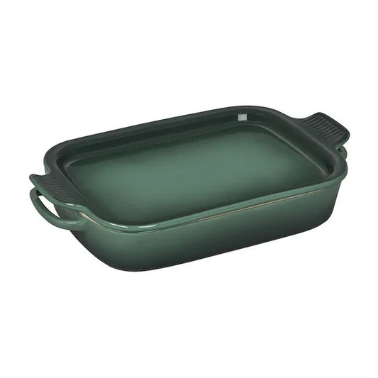 Le Creuset Rectangular Dish with Platter Lid - Artichaut - Marcel’s Culinary Experience