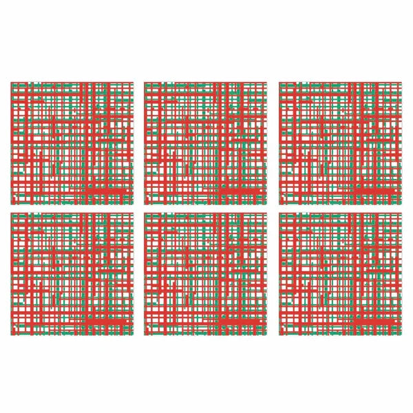 Vietri Green & Red Plaid Cocktail - Marcel’s Culinary Experience