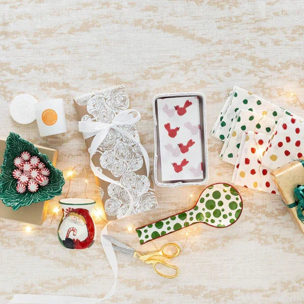 Vietri Red Bird Guest Towels - Marcel’s Culinary Experience