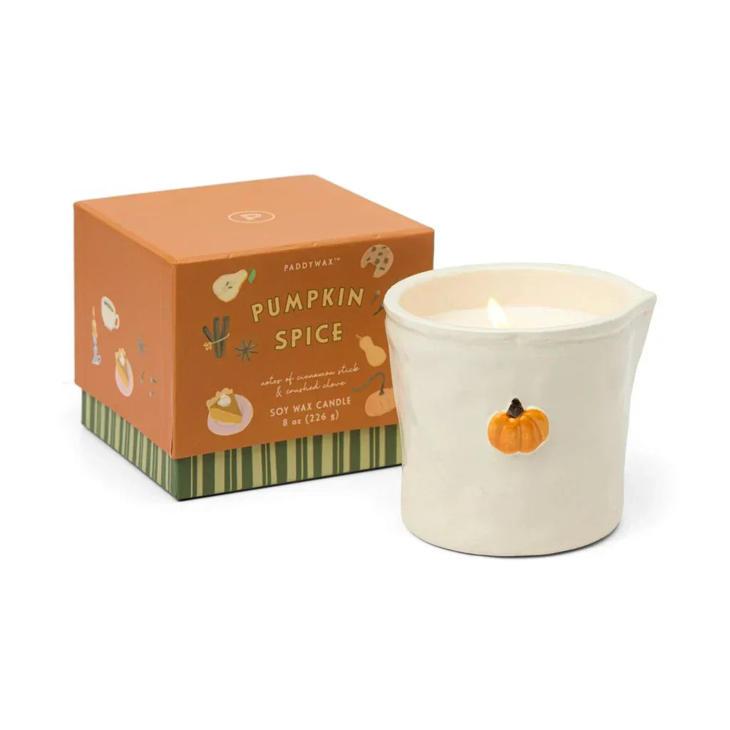 Paddywax 8oz Bistro Candle - Pumpkin & Spice - Marcel’s Culinary Experience