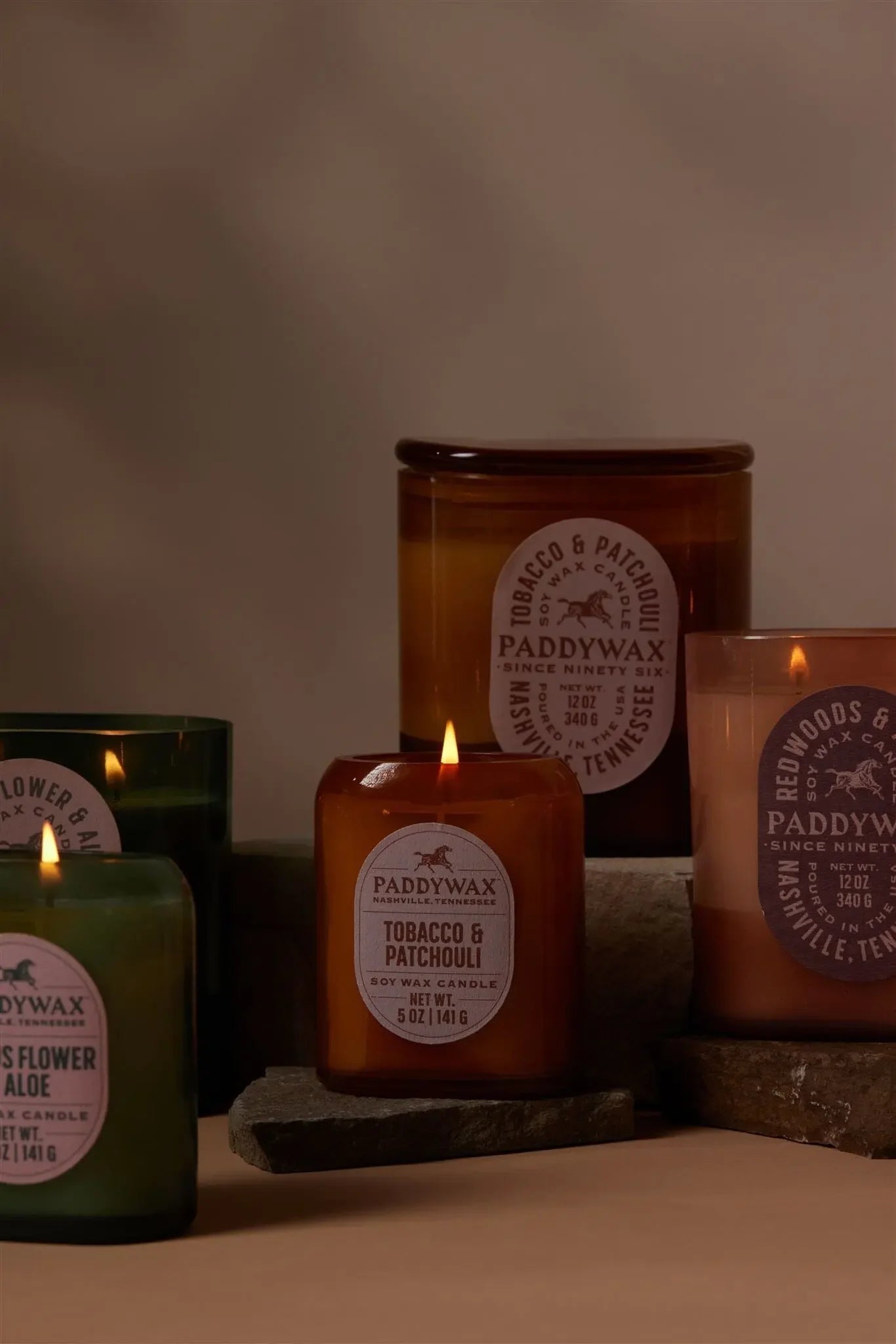 Paddywax Vista Candle - Tobacco & Patchouli - Marcel’s Culinary Experience