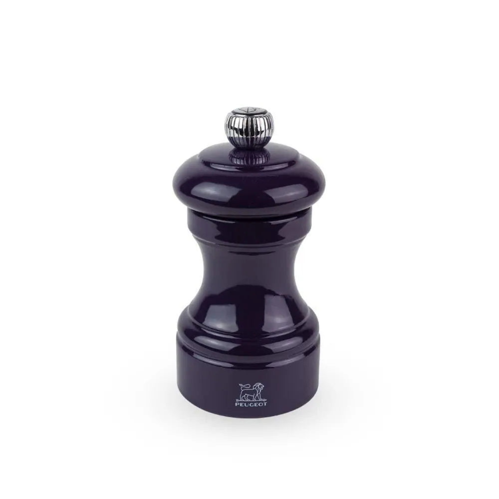 Peugeot Bistro Salt Mill Aubergine Gloss Painted Wood - 4″