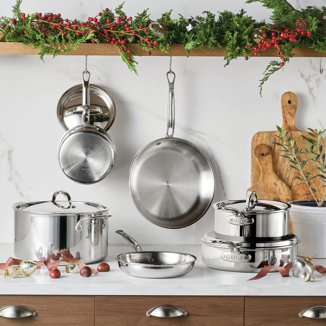 Hestan ProBond Luxe 10-Piece Stainless Steel Cookware Set
