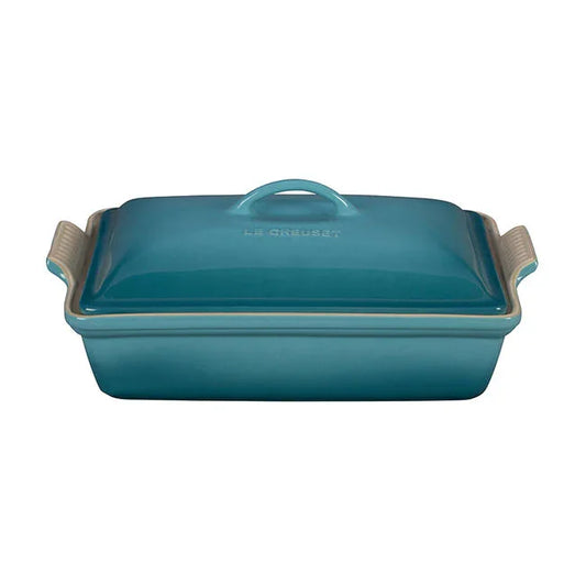 Le Creuset Heritage Rectangular Casserole 4 Qt - Caribbean