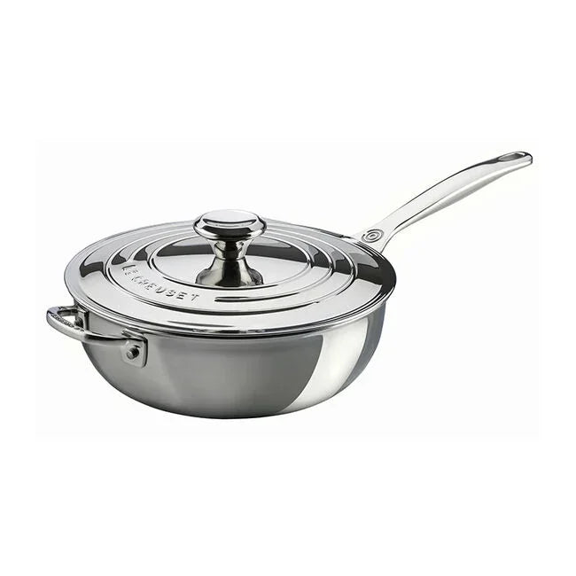 Le Creuset Stainless Steel Saucier Pan 3.5 qt - Marcel’s Culinary Experience