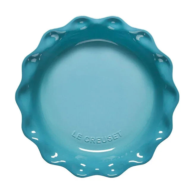 Le Creuset Heritage Fluted Pie Dish - Caribbean