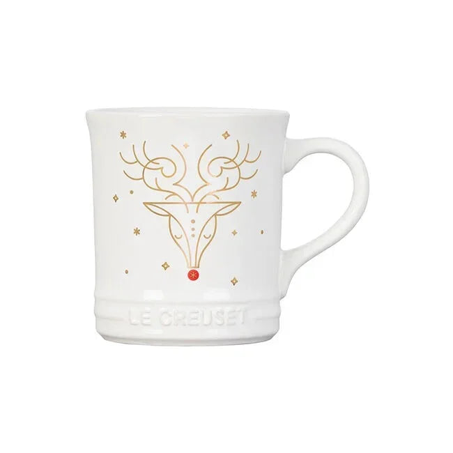 Le Creuset Noel Collection Mug - Rudolph - Marcel’s Culinary Experience
