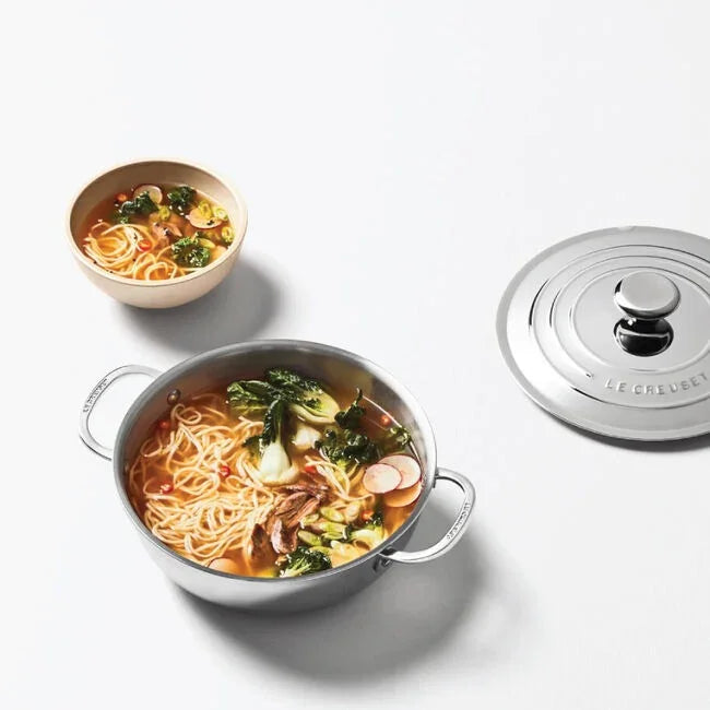 Le Creuset Stainless Steel Rondeau 4.5 qt