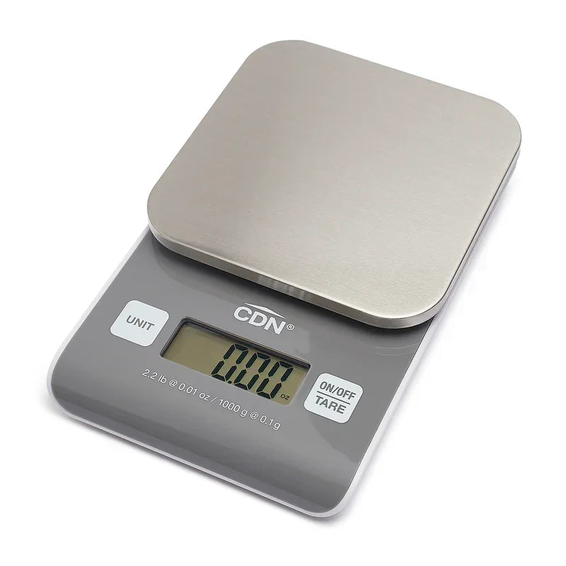 CDN Digital High Precision Scale, 2 lb, Gray - Marcel’s Culinary Experience