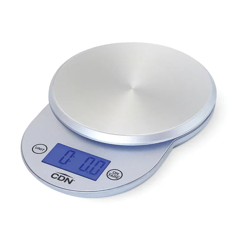 CDN Digital Scale, 11 lb - Silver - Marcel’s Culinary Experience