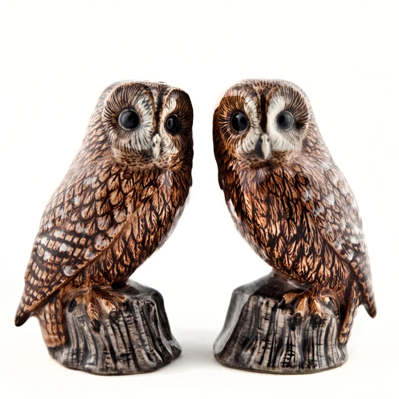 Quail Ceramics Tawny Owl Salt and Pepper Shakers - Marcel’s Culinary Experience