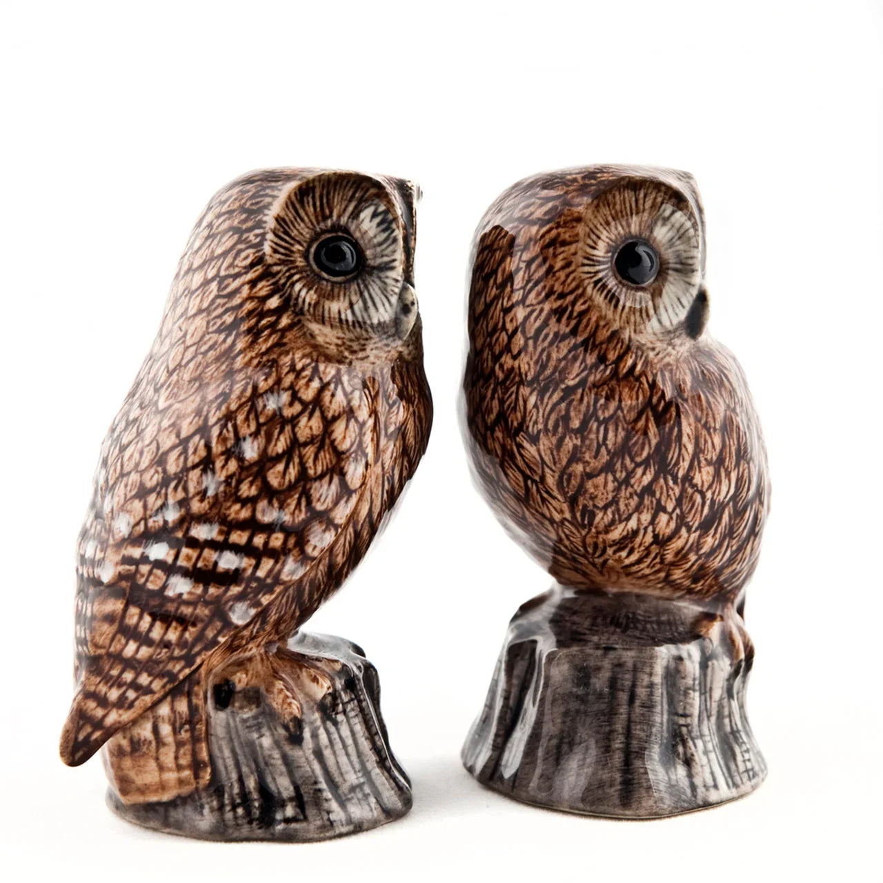 Quail Ceramics Tawny Owl Salt and Pepper Shakers - Marcel’s Culinary Experience