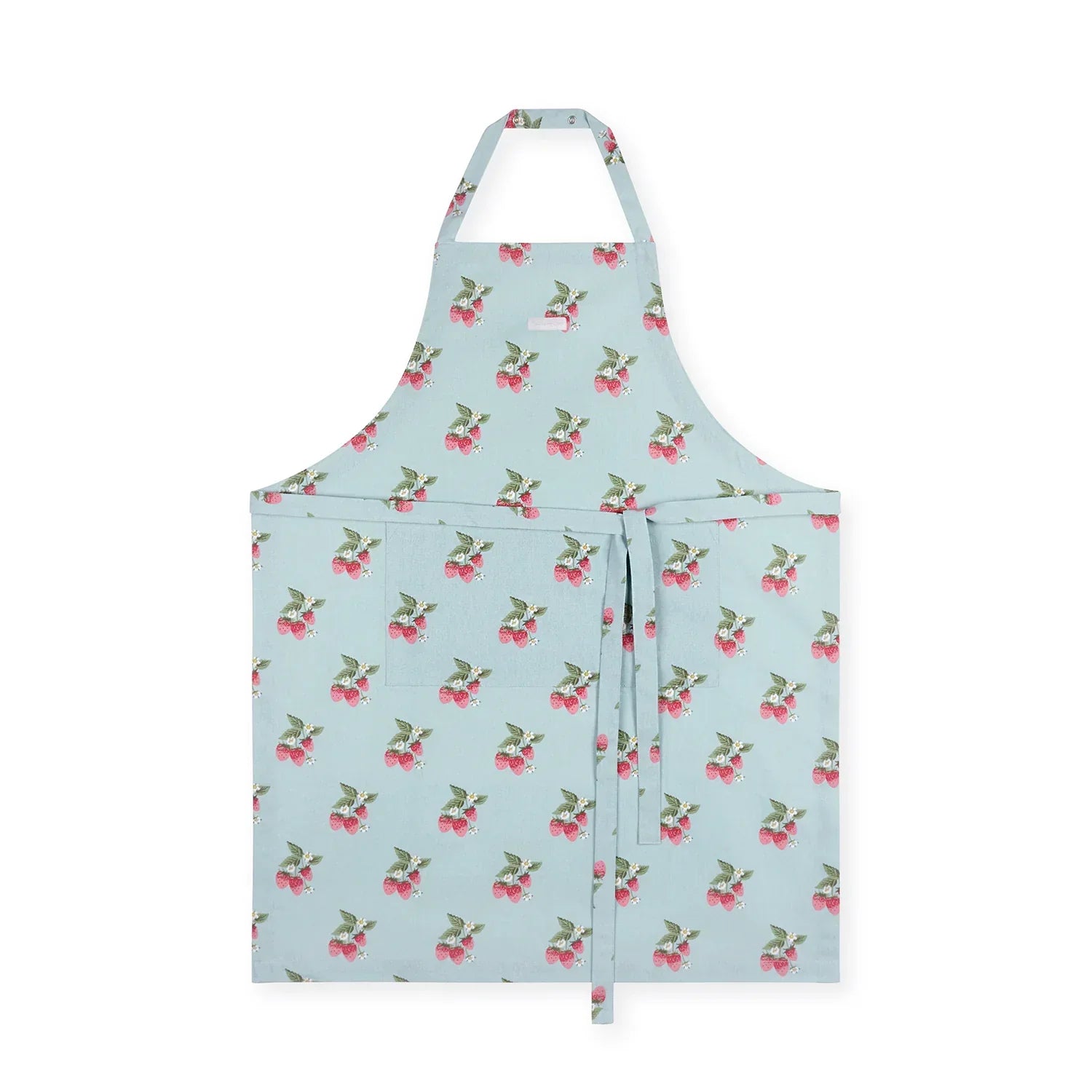 Sophie Allport Strawberries Blue Adult Apron - Marcel’s Culinary Experience