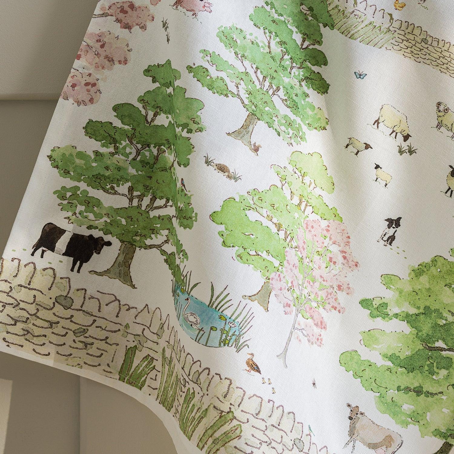 Sophie Allport Spring Cottage Scene Tea Towel - Marcel’s Culinary Experience