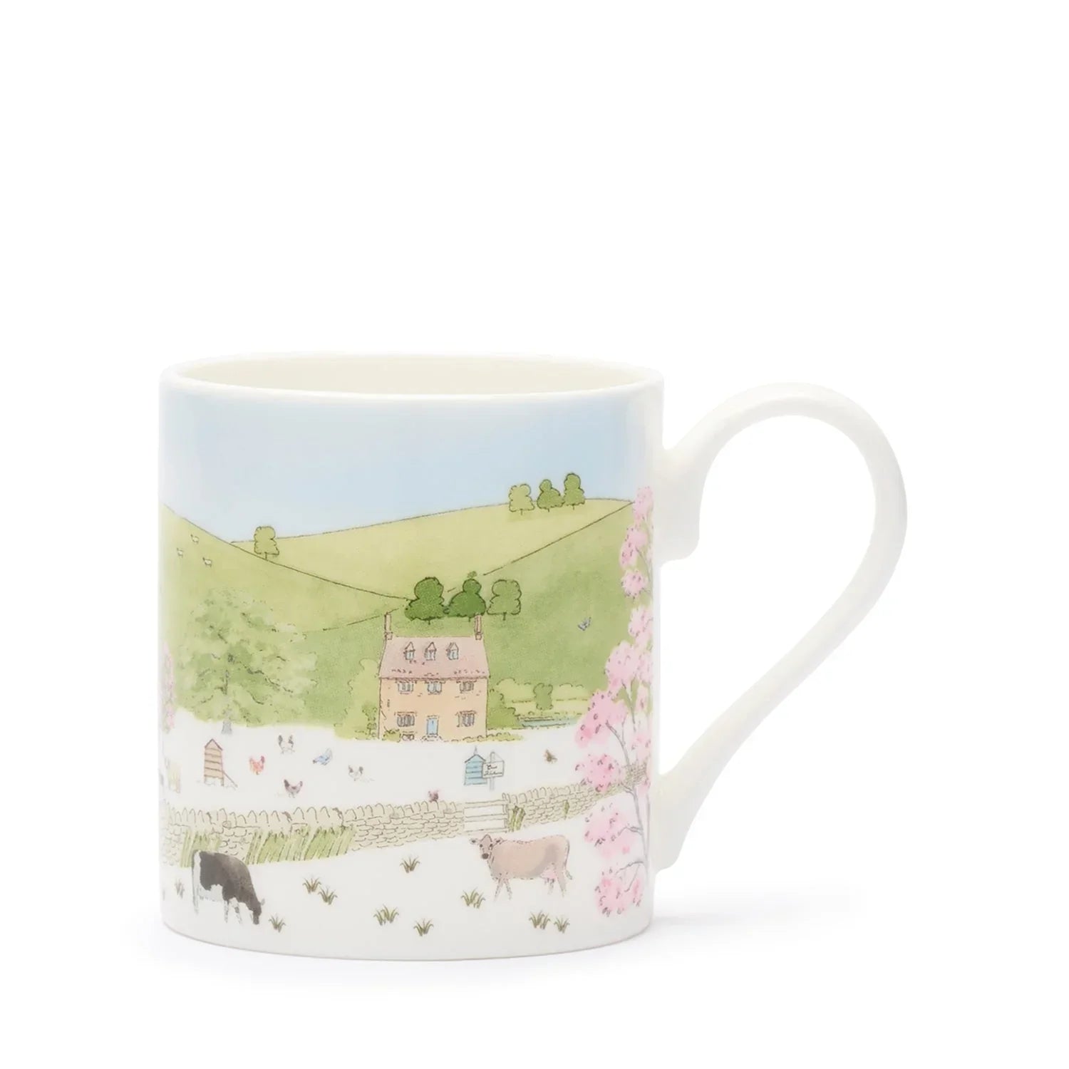 Sophie Allport Spring Cottage Scene Mug - Marcel’s Culinary Experience